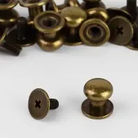Кобурный винт d=7.9/8.5&times;8.5 мм, 10 шт., цвет бронзовый