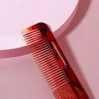 Расчёска комбинированная, 12.5×3 (±1) см, цвет «янтарный»