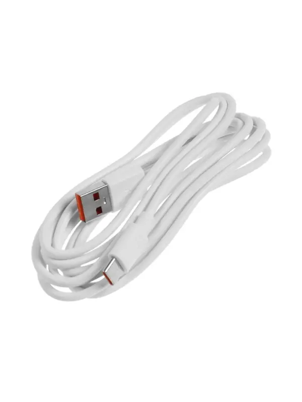 Кабель LuazON, Type-C - USB, 1 А, 2 м, белый