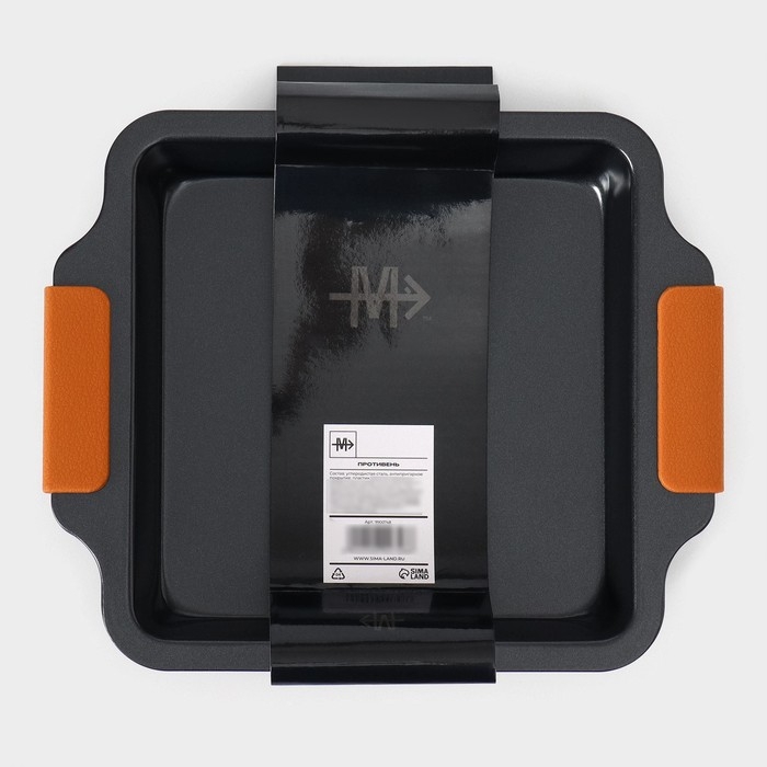 Противень для выпечки Magistro French Bakery, 27×22,5×4 см, антипригарное покрытие Противень для выпечки Magistro French Bakery, 27×22,5×4 см, антипригарное покрытие