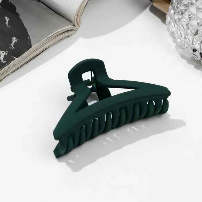 Краб для волос Краб для волос "Матовый" углы, 7,5 см, микс