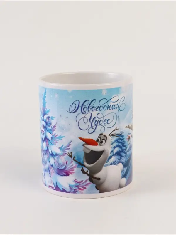 Кружка новогодняя сублимация 320 мл, Холодное сердце Кружка новогодняя сублимация 320 мл, Холодное сердце