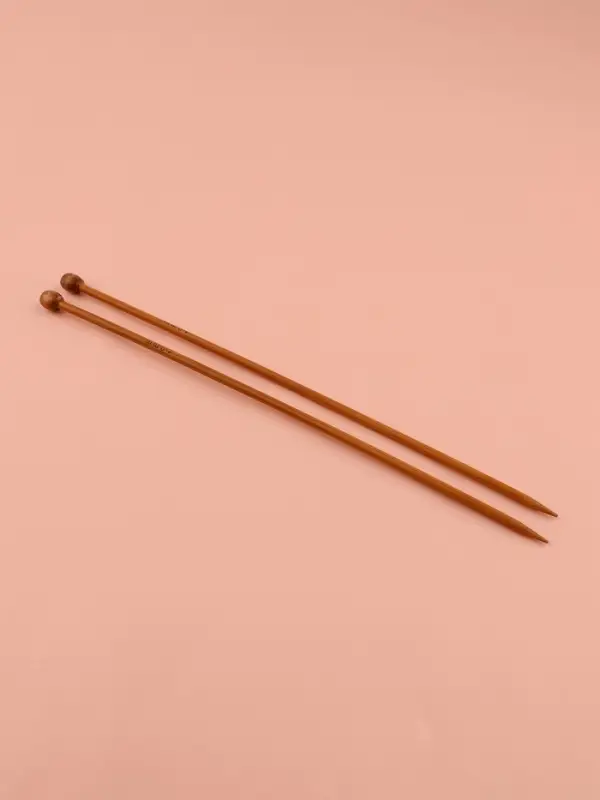 Спицы для вязания, прямые, d=4 мм, 25 см, 2 шт. Спицы для вязания, прямые, d=4 мм, 25 см, 2 шт.