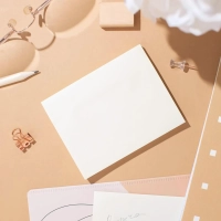 Стикеры Attache Simple 76х101 мм пастельные желтые (1 блок,100 листов)