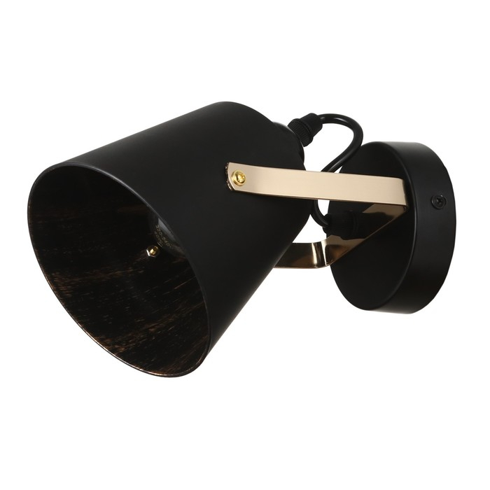 Светильник Конт 1х25Вт Е27 черный 15х12х22см Светильник Конт 1х25Вт Е27 черный 15х12х22см