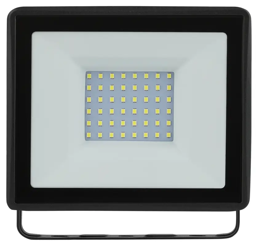 Прожектор светодиодный ДО-70 Вт 6500К 5600 Лм IP65 черный 70w холодный 200-240В LPR-023-0-65K-070