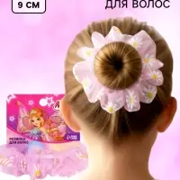 Резинка для волос &laquo;Ромашка&raquo; сиреневая, Винкс