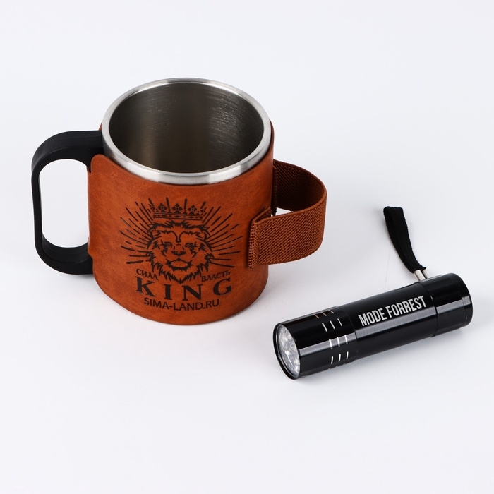 Походный набор  Походный набор "KING", кружка 175 мл, фонарик