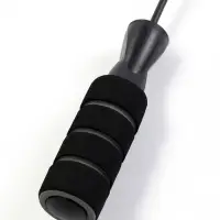 Скакалка спортивная, 3.1 м, регулируемая, чёрная