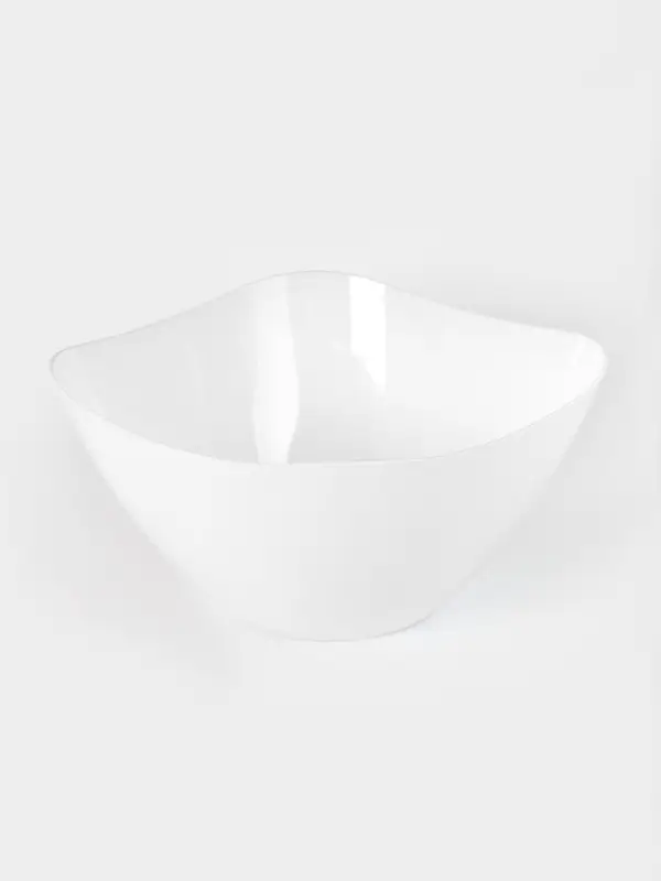 Салатник пластиковый BEROSSI &laquo;Рондо&raquo;, 2 л, белый