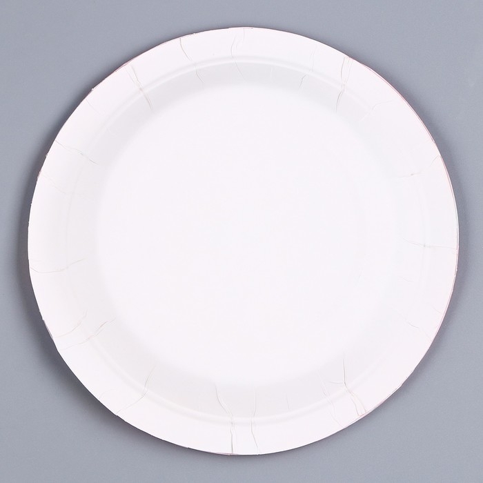 Тарелка бумажная «Единорог», 18 см, набор 6 шт.