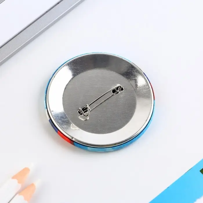 Значок закатной «23 февраля», d = 5,6 см Значок закатной «23 февраля», d = 5,6 см