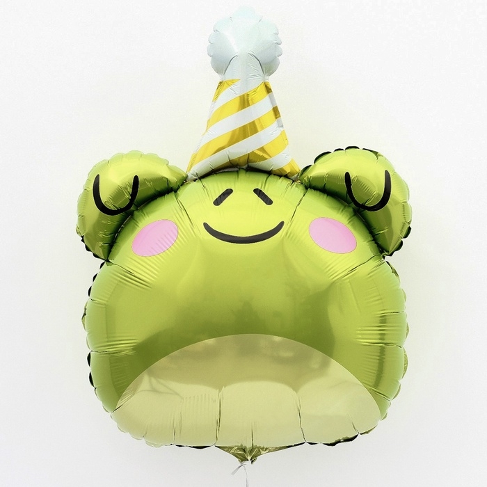 Шар фольгированный 29 Шар фольгированный 29" "Лягушка именинник"