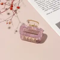 Краб для волос "Кимберли мини" пастель перламутр, 5,5х4 см, микс