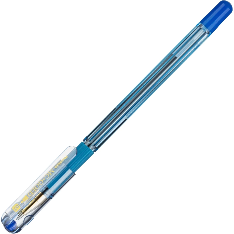 Ручка шариковая неавтомат. MunHwa MC Gold син,0,7мм,масл,манжBMC07-02