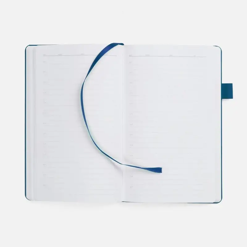 Ежедневник White Shall, недатированный, бело-синий Ежедневник White Shall, недатированный, бело-синий