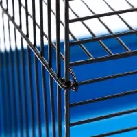 Клетка для грызунов "Мини" двухярусная, 29 x 25 х 32 см, синий Клетка для грызунов "Мини" двухярусная, 29 x 25 х 32 см, синий