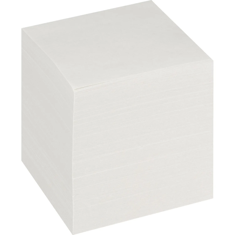 Блок для записей запасн. 9х9х9 белый 65 г