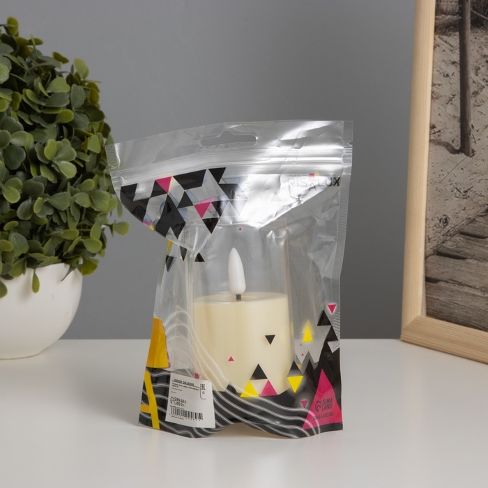 Светильник Светильник "Свеча в стакане" 3хLR44, 5,7х5,7х10см