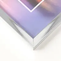 Фоторамка для фото " Lumo" 30х40 см,  набор 3 шт, (пластиковый экран), серебро