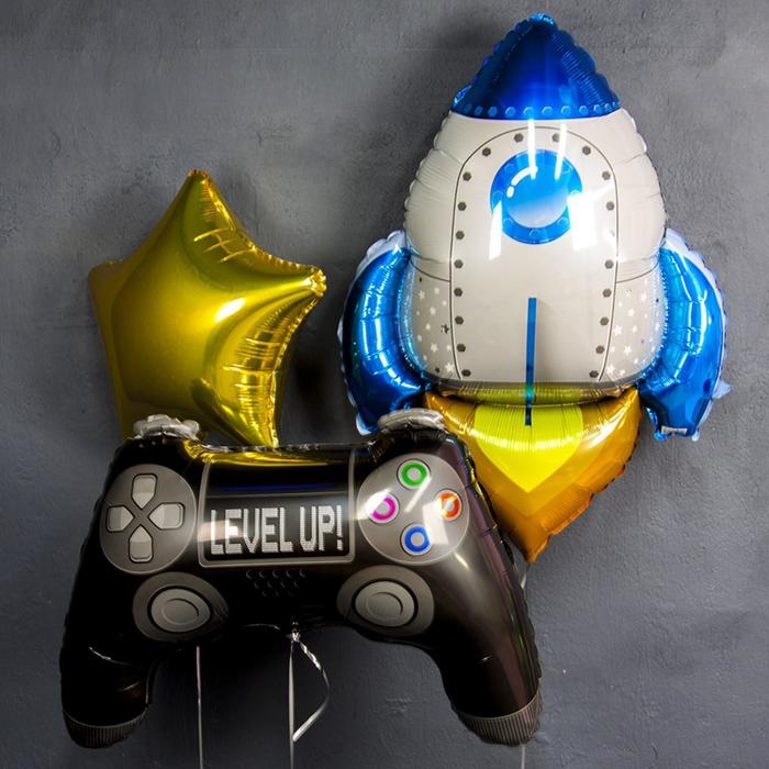 Шар фольгированный 27 Шар фольгированный 27" «Джойстик», фигура