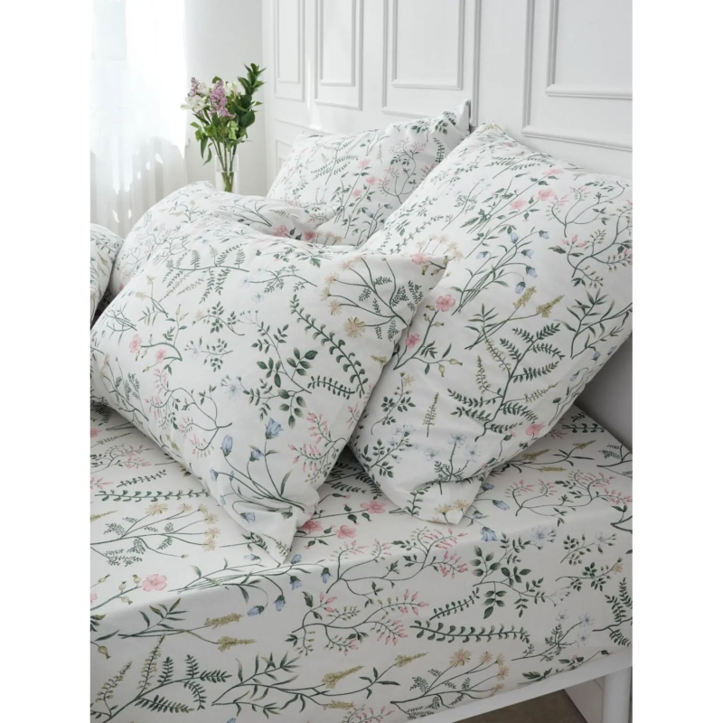 Постельное белье Евро Бязь (нав.70х70-2шт),Gardenia