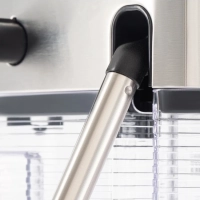 Кофеварка рожковая HEM-9999 серебристый