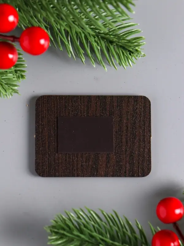 Набор новогодних магнитов 6 шт "Семейного тепла" 6х4,5 см