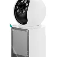 Видеокамера WiFi Cam-12, 2 Мп, 1920&times;1080, угол обзора 110&deg;, 5 V, двухсторонняя связь, экран, белая