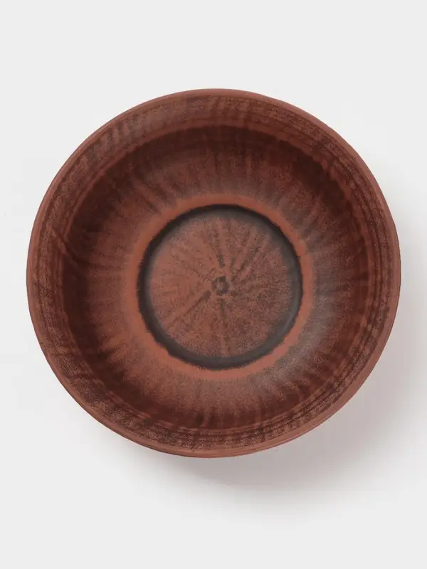 Тарелка глубокая &laquo;Колос&lrm;&lrm;&raquo;, 550 мл, 16&times;5 см, красная глина