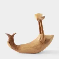Подставка под бутылку &laquo;Уточка&raquo;, 28&times;14&times;23 см, дерево