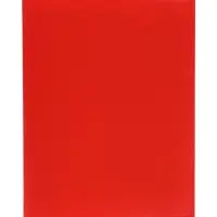 Папка с 30 вкладышами А4, 500 мкм, Calligrata, текстура &laquo;песок&raquo;, красная