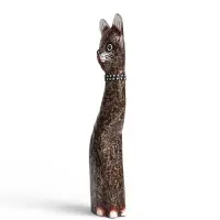 Фигура &laquo;Кошки&raquo;, набор 3 шт., 30.25.20 см, дерево