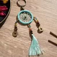 Брелок &laquo;Ловец снов&raquo;, 4&times;15 см, мятный