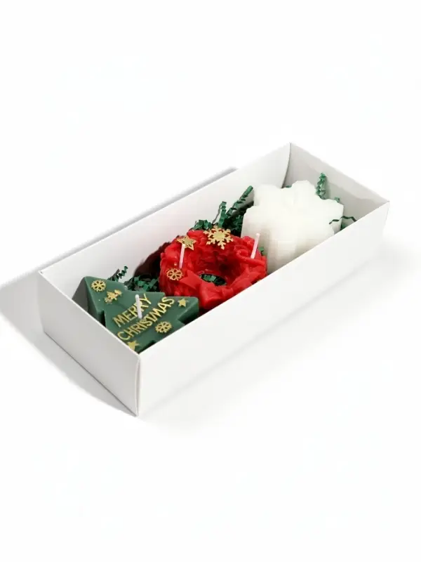 Свечи ароматические, набор 3 шт., 7 см