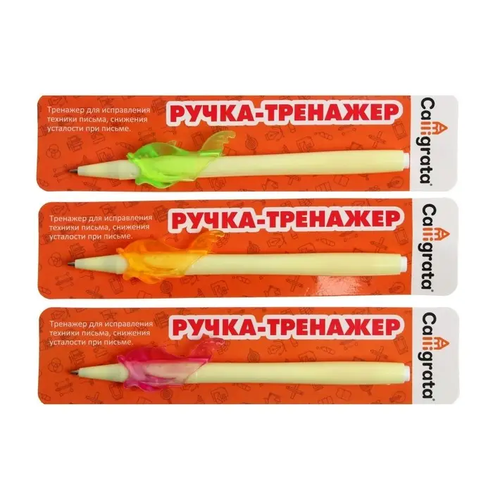 Ручка обучающая, тренажёр для исправления техники письма «Дельфин», МИКС Ручка обучающая, тренажёр для исправления техники письма «Дельфин», МИКС