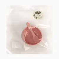 Тарелка детская на присоске и ложка, розовый, Mum&Baby Тарелка детская на присоске и ложка, розовый, Mum&Baby