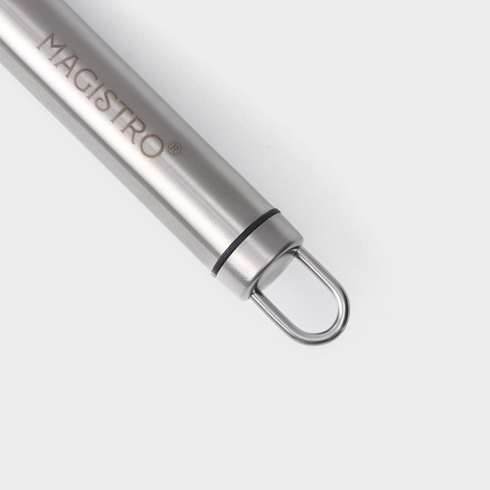 Форма для фрикаделек Magistro Solid, 23×6,5 см, цвет серебристый Форма для фрикаделек Magistro Solid, 23×6,5 см, цвет серебристый