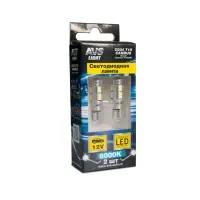 C024 T10/белый/ (W2.1x9.5d)CANBUS 8SMD 5630,коробка 2 шт.