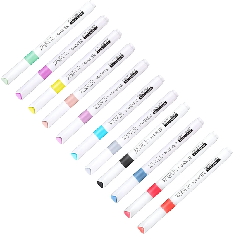 Набор акриловых маркеров Sketch&Art 12 цв. 22-0126