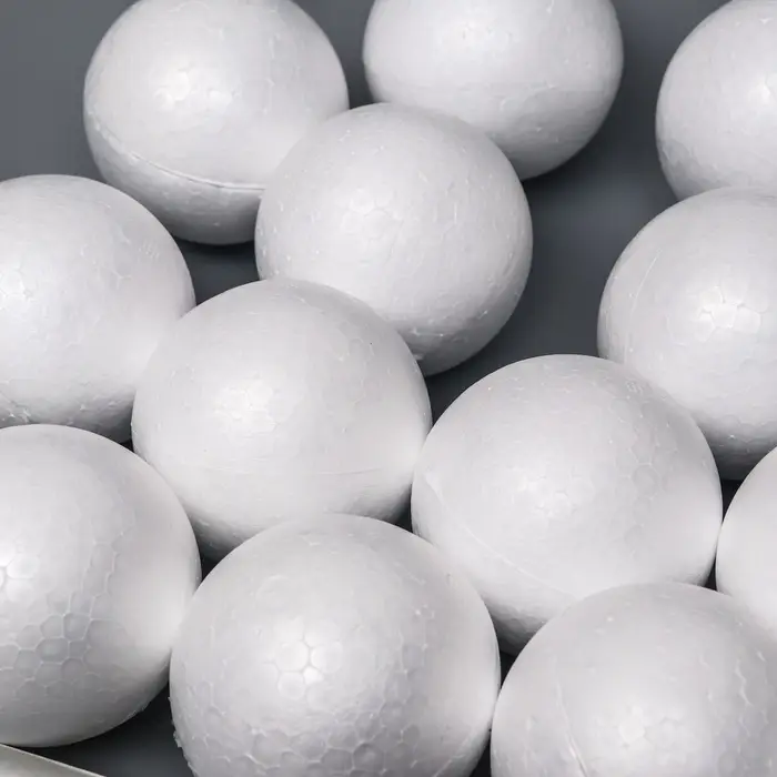 Шар из пенопласта для поделок и творчества, набор 20 шт., 7 см
