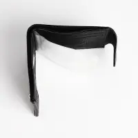 Портмоне мужское, на магните, 3 отделения, чёрное