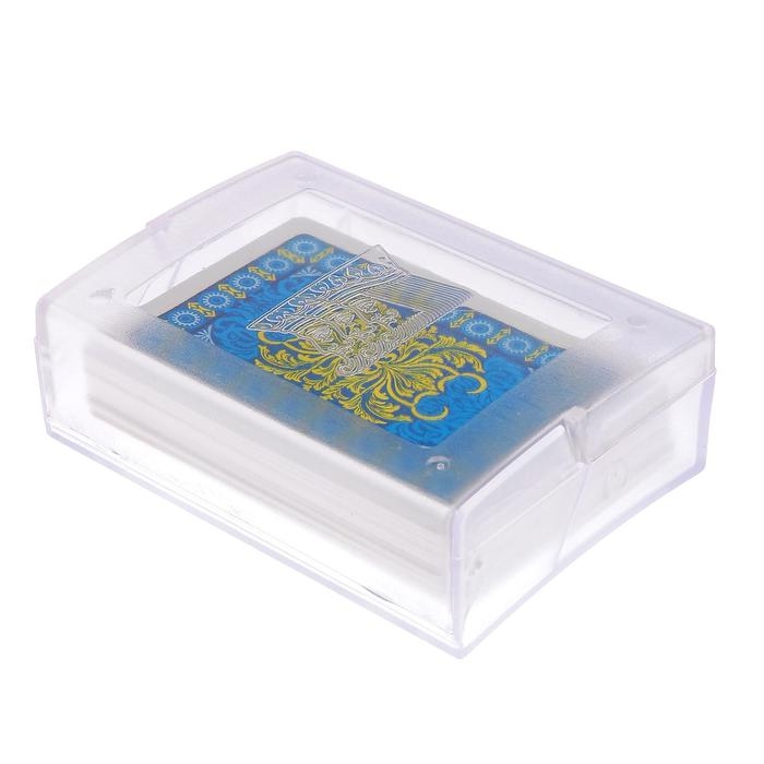 Карты игральные пластиковые Карты игральные пластиковые "777", 54 шт, 30 мкм, микс