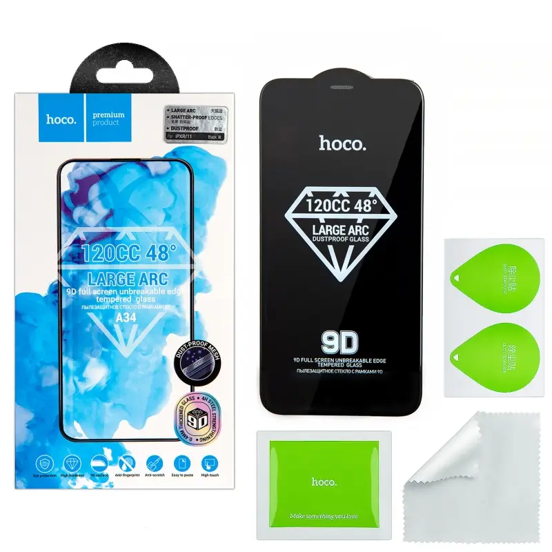 Защитное стекло для iPhone XR/11 Dustproof A34 HOCO