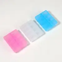 Таблетница, английские буквы, 7.4&times;6.2&times;2.1 см, 8 секций, МИКС