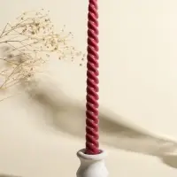 Набор свечей витых, 2х25 см, 4 шт, палитра розового 25,5х8,8х2,4 см Набор свечей витых, 2х25 см, 4 шт, палитра розового 25,5х8,8х2,4 см