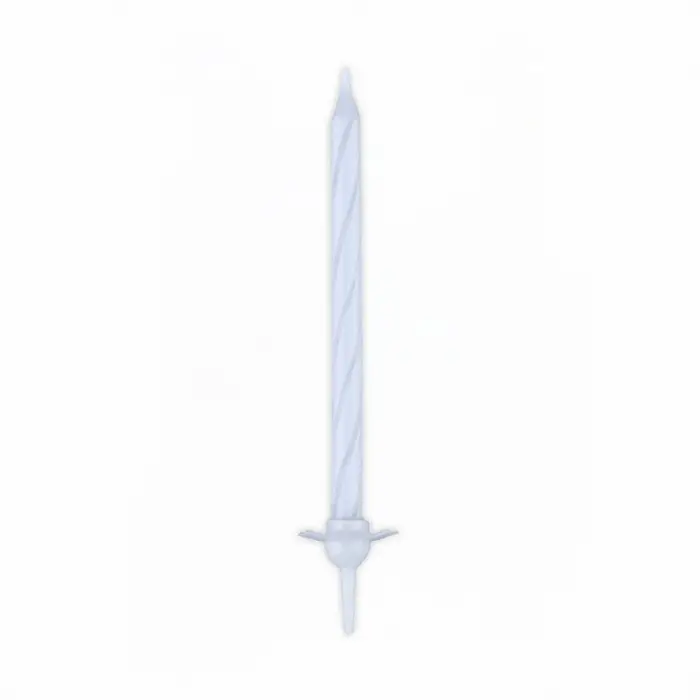 Свечи для торта, белые, 24 шт., 6 х 0,3 см
