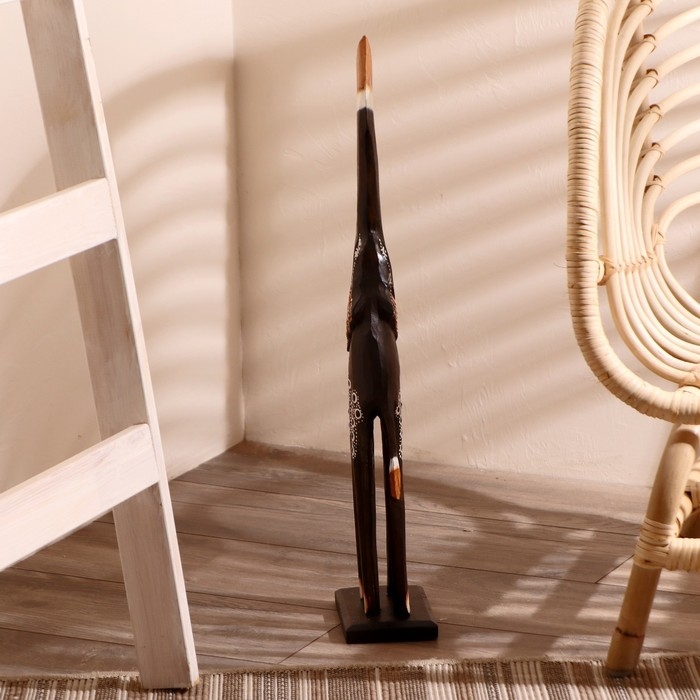 Сувенир дерево Сувенир дерево "Слон хобот вверх резной" выс. 60 см