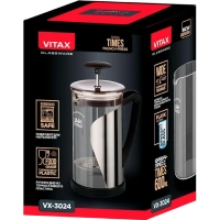 Френч-пресс VX-3024 600мл Times VITAX