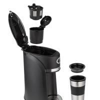 Кофемашина КТ-796 кофеварка капельная с термокружкой 420 мл Кофемашина КТ-796 кофеварка капельная с термокружкой 420 мл